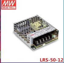 Real-body shop original installation Taiwan Mingwei ultra-thin switching power supply LRS-50-12 12V4 2A 50W warranty 3 years