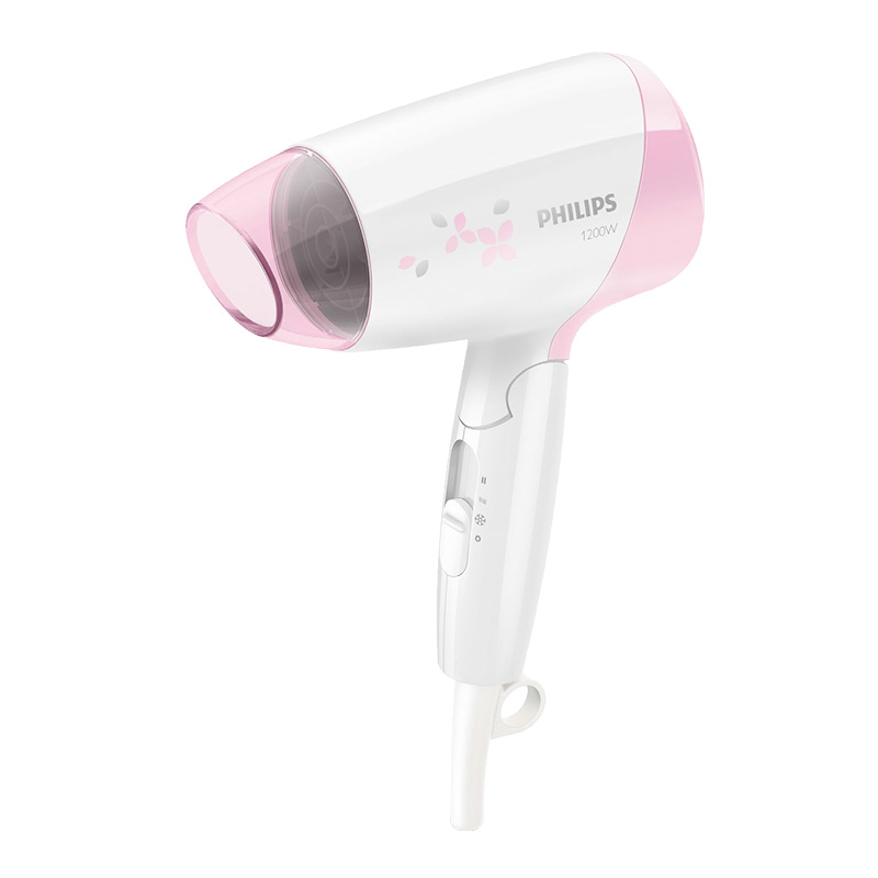 philips cherry powder hair dryer for dormitory students, folding mini small portable hair dryer hp8120