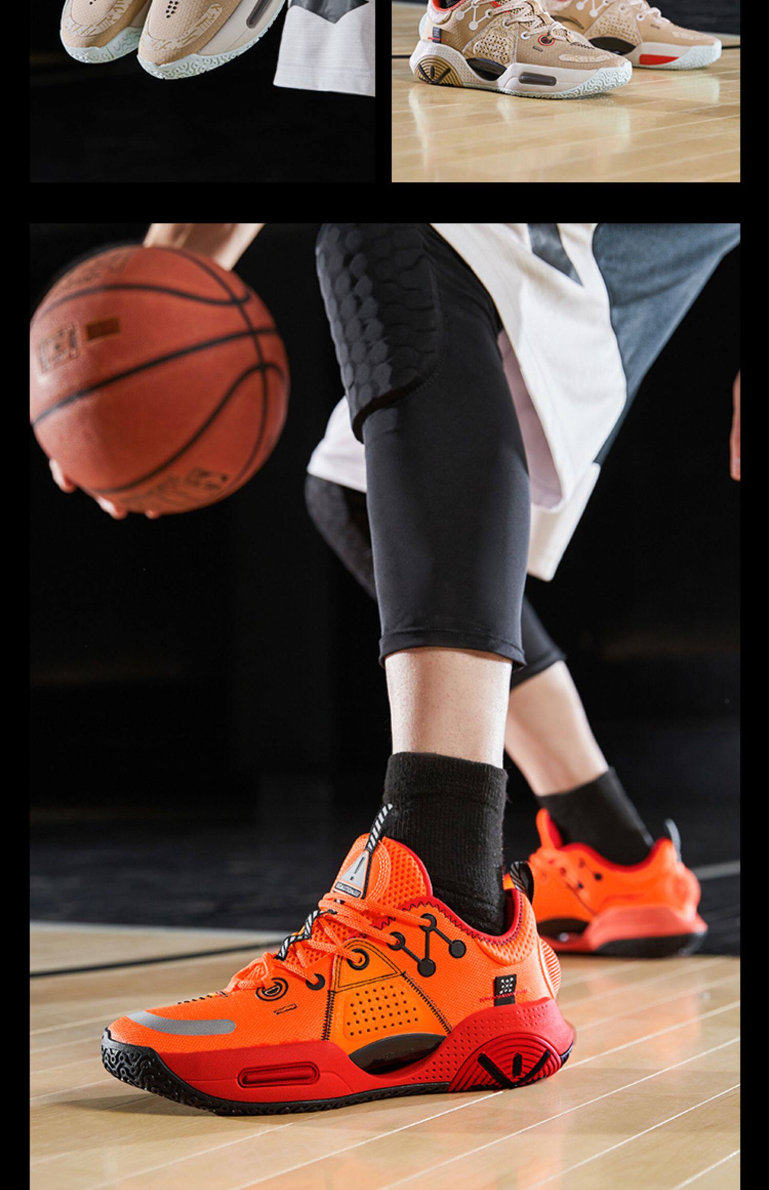 李宁全城942beng篮球鞋韦德新款男鞋回弹减震运动鞋正品实战球鞋