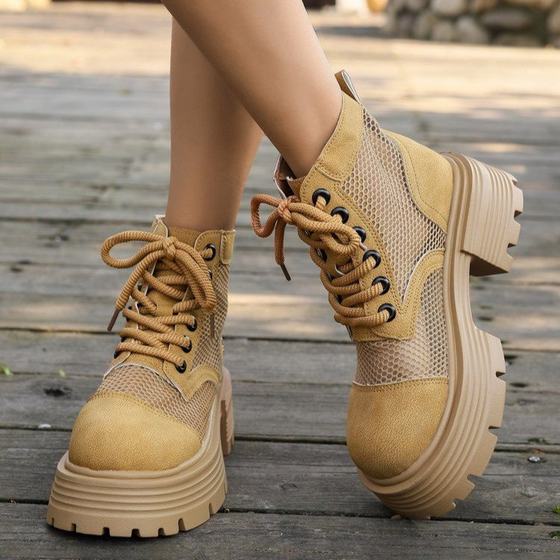 35-40 new fashion boots for women's shoes rubber PU summer round toe fashion boots front lace-up medium heel (3-5cm)
35-40 new fashion boots for women's shoes rubber PU summer round toe fashion boots front lace-up medium heel (3-5cm)