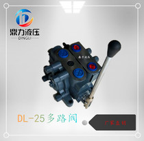 Hydraulic distributor hydraulic multi-way valve large flow DL25 for shearing machine press baler briquetting machine