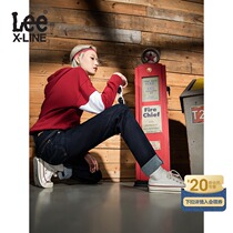 LeeXLINE21 Autumn 411 comfortable high waist small straight feet boyfriend cool multi-color women jeans LWZ411