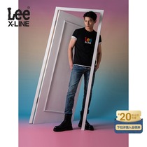 (Recommended by Viva)LeeXLINE21 spring summer 705 standard mid-rise large tapered mens jeans LMR7053QJ