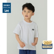 Lee mall with the same 21 summer new standard edition printing white men and womens short-sleeved T-shirt LBT001498