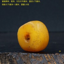 Beeswax beads with beads beads bei yun pendant pendant diameter 0 95cm weight 1 6 grams