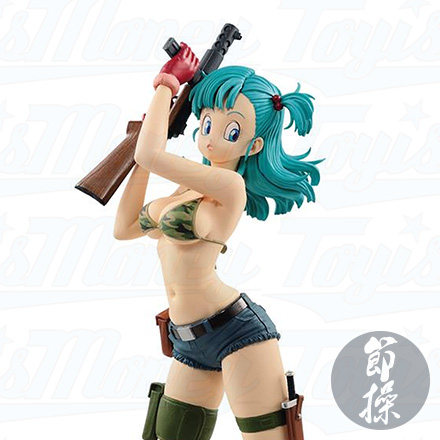 [节操铺]海贼 眼镜厂 组立 光芒闪耀女性 龙珠 布尔玛 军装比基尼