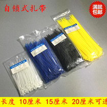 Rope tie wire harness with plastic self-locking nylon tie seal buckle tie wire 100 pcs