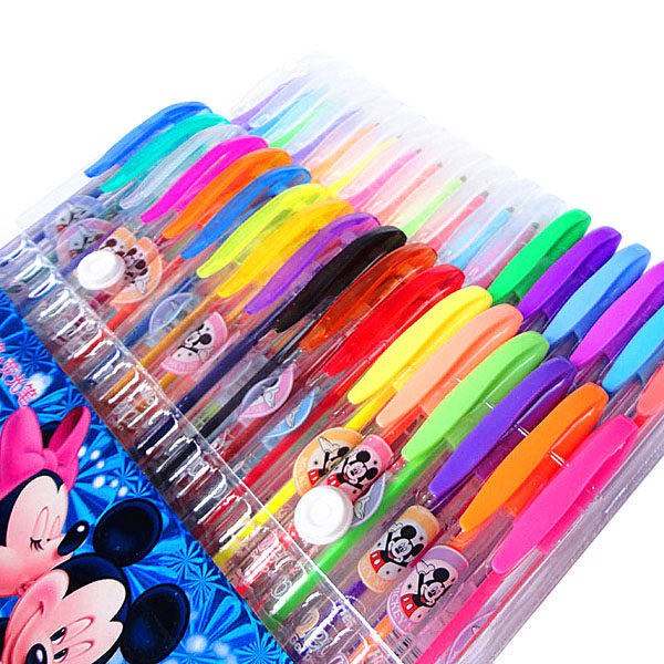 彩色闪光笔荧光笔闪亮亮晶晶笔套装 36色48色学生儿童用可爱标记