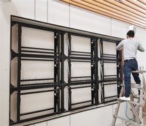 Factory direct hydraulic front maintenance bracket splicing screen advertising machine TV dedicated Wall front maintenance wall shelf