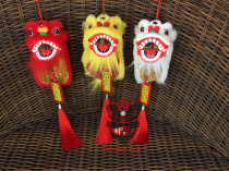 Value-added popular Chinese style handmade lion pendant pendant Lion head home furnishings Foshan lion dance intangible gifts
