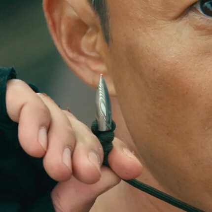 战狼2吴京同款项链吊坠冷锋子弹头男士潮流个性礼物复古简约挂饰淘宝