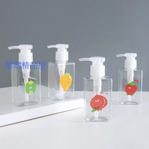Baobao Baobao Fruit and Vegetable Press Emulsion Bottle Travel Travel Portable Cosmetics Separate Bottle Independent Emulsion Bottle