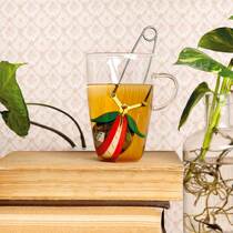 Israel Ototo Design tea catcher Tea filter Tea Trap creative stainless steel tea tea set