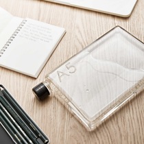 Australia Memobottle Flat Paper Water Bottle Creative portable non-toxic A5 A6 A7 Paper Kettle