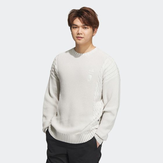 Adidas Adidas Sweater Men's Autumn Sports Casual Clothing Knitted Long Sleeve Round Neck Pullover IP50 Adidas Adidas Sweater Men's Autumn Sports Casual Clothing Knitted Long Sleeve Round Neck Pullover IP50