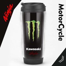 Kawasaki Ghost Claw Monster Motorcycle Line Custom Bespoke Logo LOGO Gift Car Friend Souvenir Water Mug