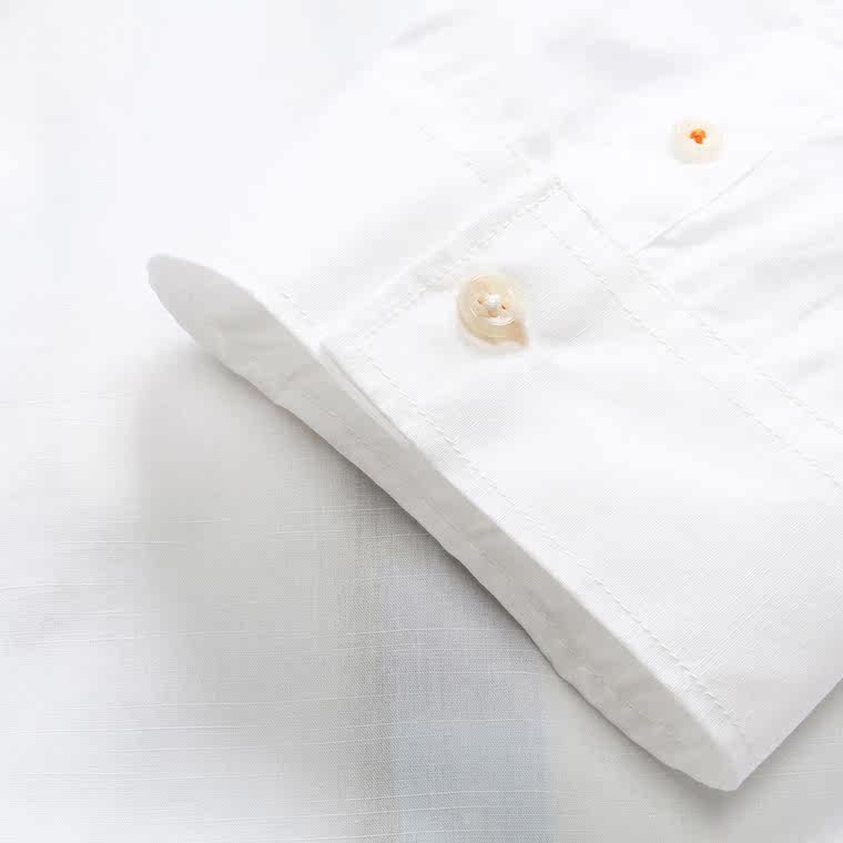 马克华菲中袖衬衫 2015夏季新品 修身纯棉韩版衬衣男装