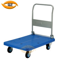 KANATSU Japan silent flat folding trolley Heavy duty carrier trolley trailer trolley Small pull cart Light