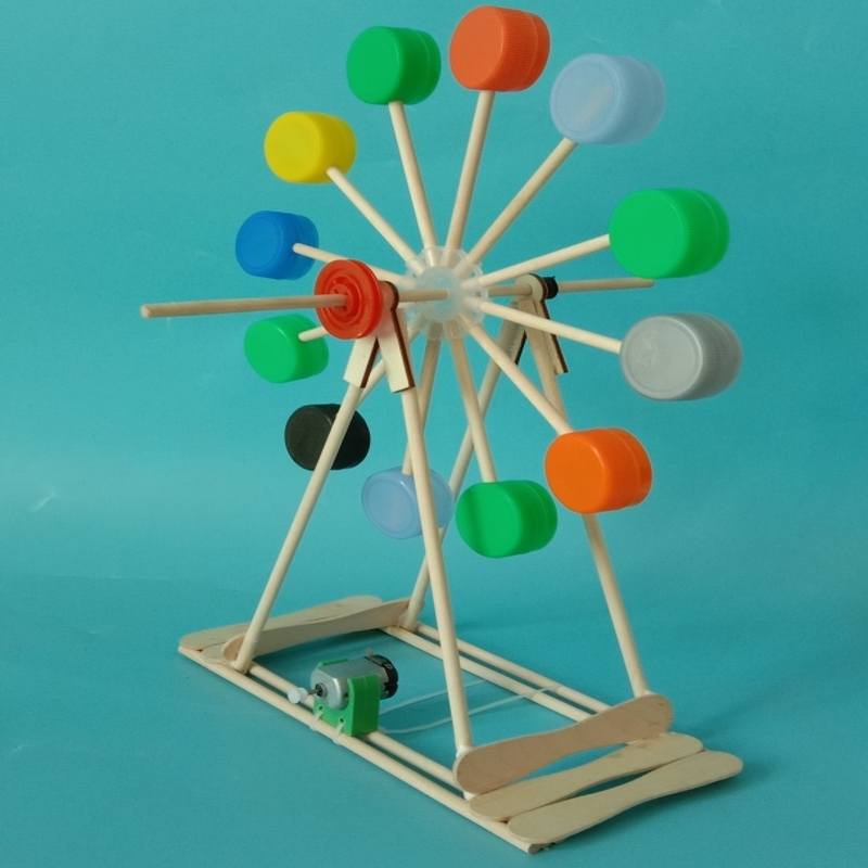 diy摩天轮 中小学生高科技手工小制作小发明物理实验