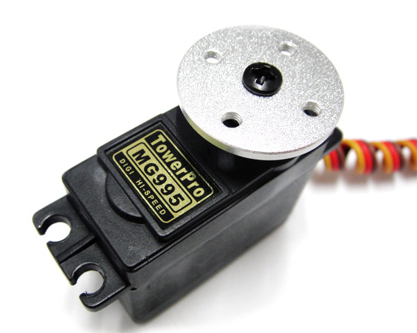 金属舵盘 十字孔内螺纹 金属摇臂 mg995 标准舵机通用.