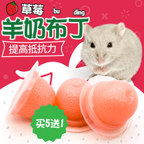 Hamster staple food pudding jelly snacks food golden bear small supplies grinding tooth grain pregnancy nutrition cream rat food melon seeds