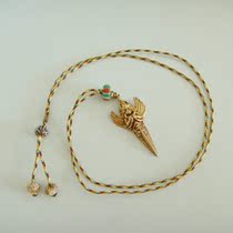 Nepal Copper Gilt Dapeng Golden Wing Bird Pendant Necklace Auspicious God Bird Zengzhihuiwang Business