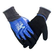 Selite N10584 frosted coating oil-proof operation labor insurance gloves wear-resistant non-slip waterproof penetration mechanical maintenance