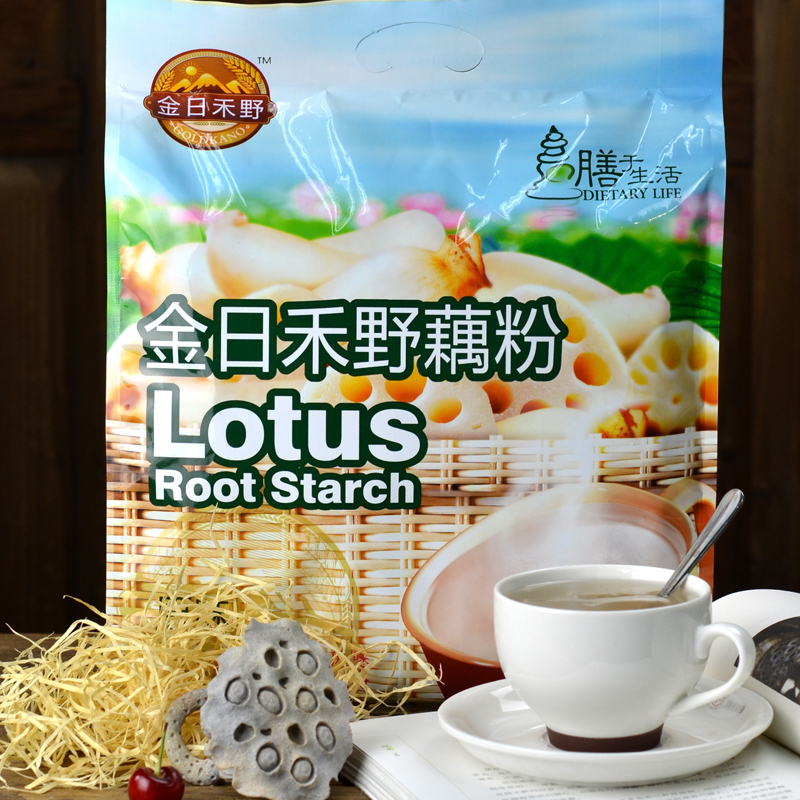 正版现货金日禾野藕粉羹五谷杂粮麦片即食袋装冲饮早餐原味680g_7折
