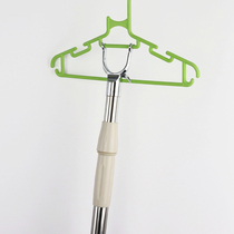 Stainless steel telescopic support rod Clothes fork pick rod pick rod pick rod pick rod pick rod Drying fork drying fork 2 meters