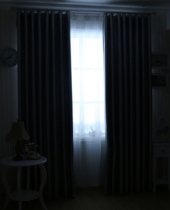 Special promotion Environmental protection single-sided silver shading sun insulation cloth curtain waterproof tasteless silver finished product