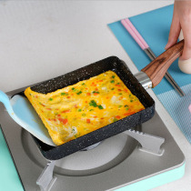 Jade Subwooder Non Stick Pan Thick Egg Burning Medical Stone Fried Eggs Small Frying Pan Fried Egg Domestic Flat Breakfast Pan Small