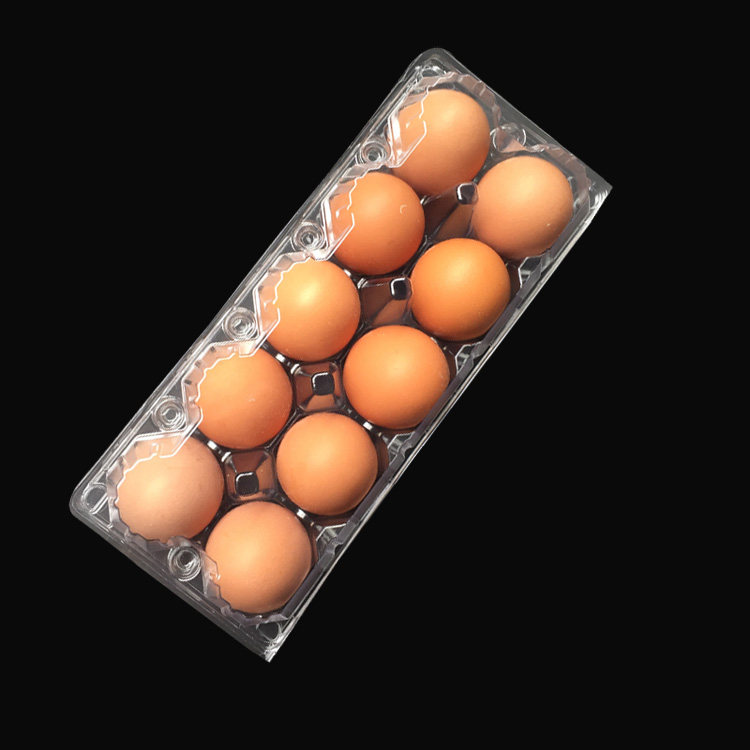 土鸡蛋包装塑料鸡蛋托盒装一次性10枚30枚鸡蛋礼盒 咸鸭蛋包装盒