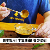 Koonan espresso Italian coffee beans medium deep roasted espresso black coffee grind 454g