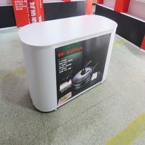Exhibition booth custom aluminum alloy round display cabinet booth portable detachable sample special booth