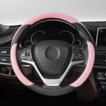 Car steering wheel cover 806 anti-skid sweat-absorbing handle splicing PU super fiber steering wheel cover