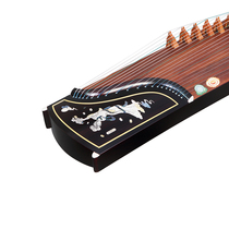 Fairy scattered flowers Tong Yun musical instrument Practice test guzheng Ebony solid wood snail craft