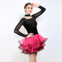 Three-step dance dress Modern dance dress Latin dance dress Ballroom dance dress National dance dress Dress Jitba dress