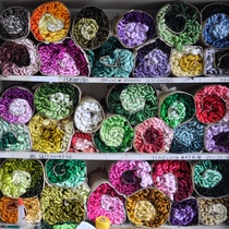 True silk thread Su embroidery DIY hand embroidery silk thread winding thread soft smooth Shu embroidery with multi-color optional