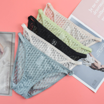 No Scratches Briefs Lady Pure Cotton Antibacterial Crotch Shorts Spring Summer Fall Thin breathable Ice Silk Low Waist Lace Pants head