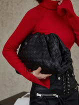 Z boss Australia Merino high collar slim mid-length no side seam one-piece sweater Womens woolen base shirt