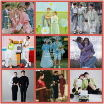 New photo studio theme wedding photography suit clothing couple photo location tour Street Photo dress