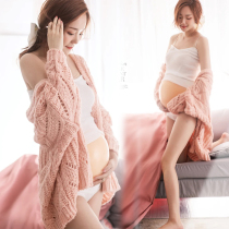 New fashion pregnant women Photo Clothing photo clothing Korean version of photography clothing studio pregnant mother photo art photo