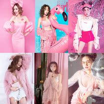 New studio photo clothing Female personal pink small fresh studio private art photo fashion street shot clothing