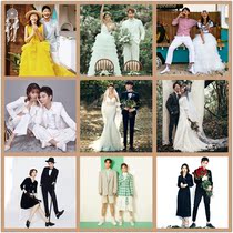 The photo studio couple photography clothes the location of the street the wedding art photo the suit the wedding dress the personal photo