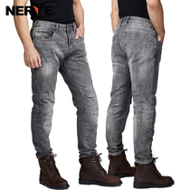 NERVE motorcycle riding jeans mens autumn and winter breathable four seasons motorcycle racing pants anti-fall overalls tide