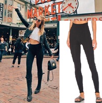 European and American stars with the same American stretch wrap body sports yoga pants Jogging pants ultra-high waist leggings