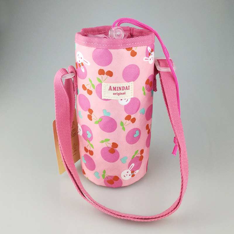 universal messenger cute children's heat preservation cup cover water cup with lifting rope protection cup with bear meal magician 350-500ml