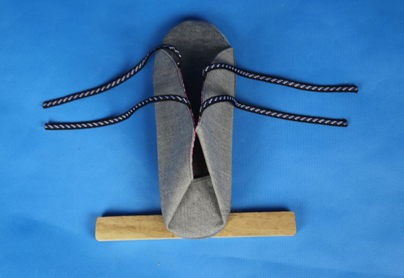 医用木板鞋丁字鞋脚部骨折夹板康复防旋鞋脚踝固定矫正鞋石膏鞋