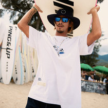 BOARDHEAD X ROARINGWILD HIDDEN BLUE LOGO PRINTED FISHERMAN HAT