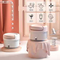 Star mom with donut pull garlic artifact Mini manual household cooking machine Baby food small cyclone chopper